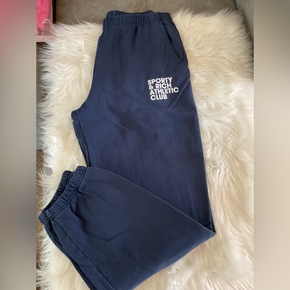 Sporty & Rich Exercise Often cotton sweatpants XL - Picture 8 of 15